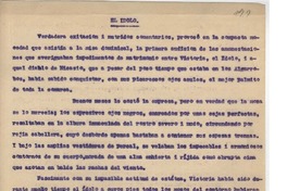 [Con ésta desahogo mi capitan...]