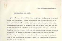 Continuadores del sueño