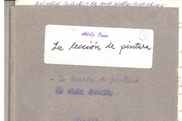 La lección de pintura