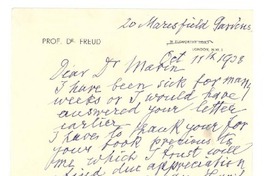 [Carta] 1938 oct. 11, Londres, Inglaterra [a] Juan Marín