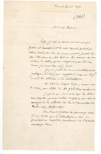 [Carta] 1878 feb. 12, París, Francia [a] Ramón Briseño