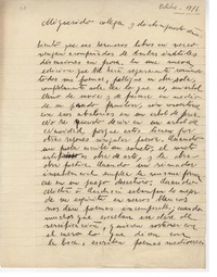 [Carta] 1916 octubre, Buenos Aires, Argentina [a] Ernesto Guzmán