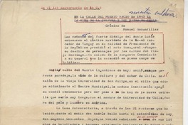 En la calle del muerto nació en 1843 nuestra cultura