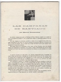 Las campanas de Santiago