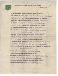 Al espíritu que sopla donde quiere