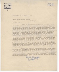[Carta] 1950 mar. 31, Valparaíso, Chile [a] Roque Esteban Scarpa.