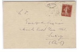 [Tarjeta] 1915 feb. 10, París, Francia [a] Ernesto Guzmán A.