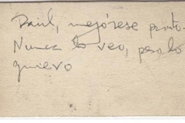 [Tarjeta] 1969?, Santiago, Chile [a] Raúl Silva Castro