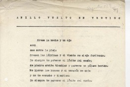 Anillo vuelto en vértigo