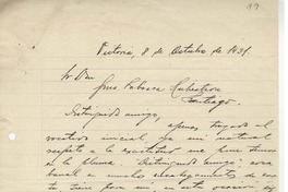 [Carta] 1931 sep. 8, Victoria, Chile [a] Guillermo Labarca Hubertson