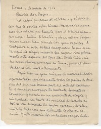 [Carta] 1965 mar. 6, Roma, Italia [a] Roque Esteban Scarpa