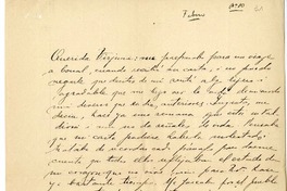 [Carta] 1913 febrero 7, Valdivia, Chile [a] Virginia Blanco Calzada