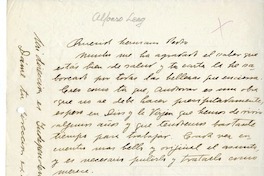 [Carta] [1920], Valparaíso, Chile [a] Pedro Prado