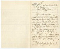 [Carta] 1913 noviembre 11, Santiago, Chile [a] Carlos Silva Cruz.