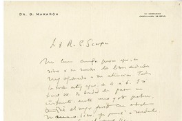 [Carta] [1960], Madrid, España [a] Roque Esteban Scarpa