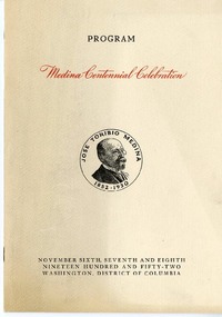 Program Medina centennial celebration