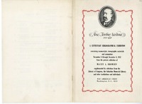 A cententary bibliographical exhibition