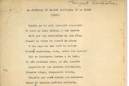 La guitarra de Carlos enterrada en la pampa