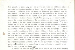 [Presentación de la lectura de textos de César Vallejos...]