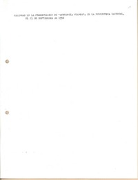 [Palabras en la presentación de un libro...]