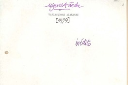 Variaciones alemanas