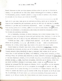 En la cena a punto final