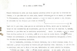 En la cena a punto final