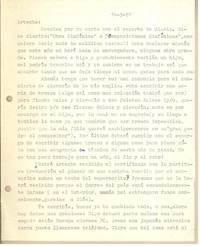 [Carta] 1981 mar. 14, Concepción, Chile [a] Miguel Arteche