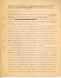 [Palabras en el lanzamiento de "El agua que me cerca"...]