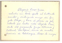 [Tarjeta] 1959 may. 2, Santiago, Chile [a] Gonzalo Drago