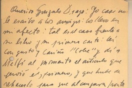 [Carta] 1941 oct. 13, Santiago, Chile [a] Gonzalo Drago