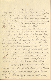 [Carta] 1951 sep. 6, Santiago, Chile [a] Gonzalo Drago
