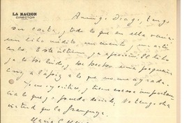 [Carta 1945?], Santiago, Chile [a] Gonzalo Drago