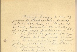 [Carta] 1944 abril, Santiago, Chile [a] Gonzalo Drago