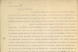 [Carta] 1949 jul. 15, Santiago, Chile [a] Gonzalo Drago