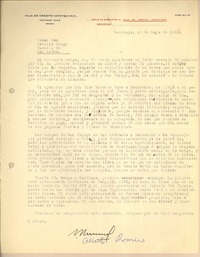 [Carta] 1942 may. 13, Santiago, Chile [a] Gonzalo Drago