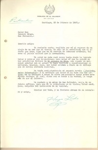 [Carta] 1957 feb. 23, Santiago, Chile [a] Gonzalo Drago