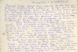 [Carta] 1956 oct. 3, Concepción, Chile [a] Gonzalo Drago