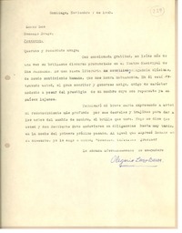 [Carta] 1960 nov. 7, Santiago, Chile [a] Gonzalo Drago