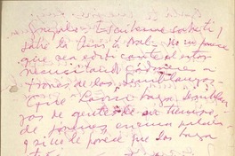 [Carta] c. 1960, Santiago, Chile [a] Gonzalo Drago