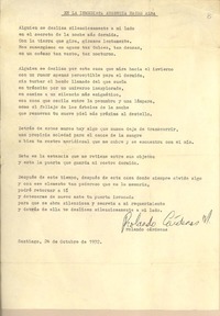 En la inmediata ausencia naces alba