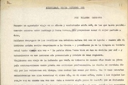 Aterrizaje en el extremo sur