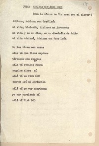 Adriana con José León