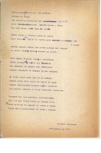 [Nunca quiero escribir los nombres...]