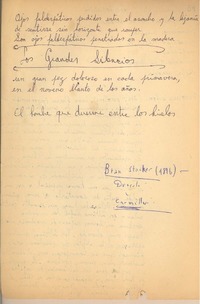 Los grandes silencios