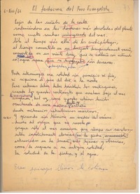 El fantasma del faro evangelista