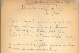 El rostro en la proa