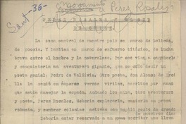 Monumento a Pérez Rosales