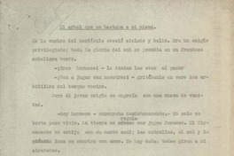 El árbol que se bastaba a si mismo