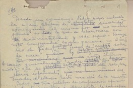 [Desde un comienzo Pedro...]